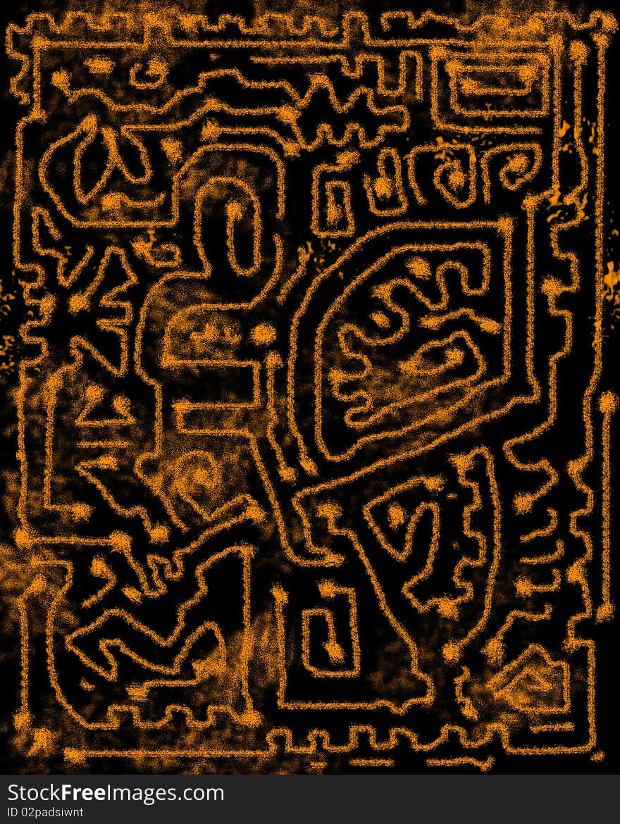 Background Aztec