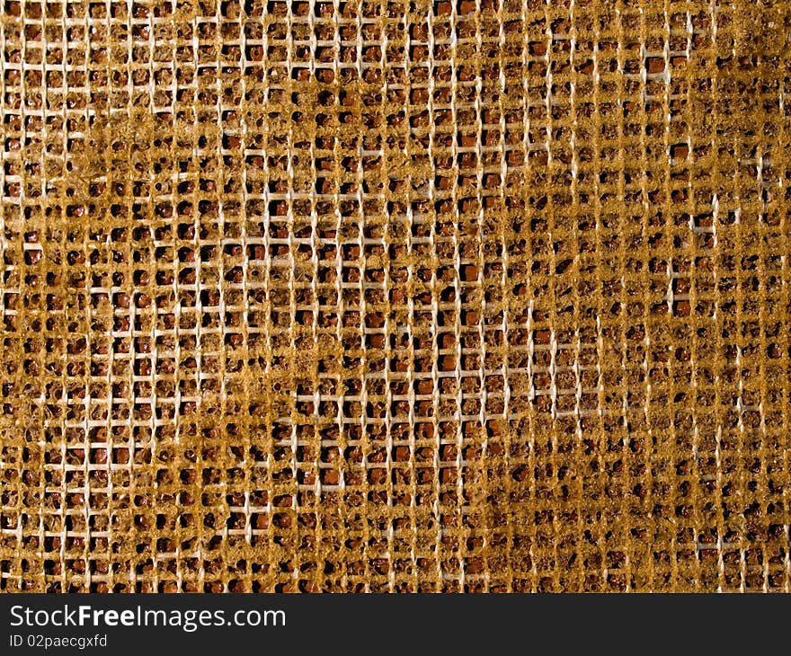 Abstract yellow reticulation gluten pattern closeup background. Abstract yellow reticulation gluten pattern closeup background.