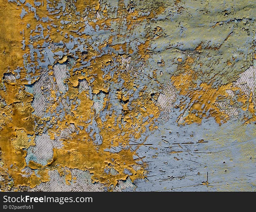 Old damaged fiberglass-reinforced plastic texture background. Old damaged fiberglass-reinforced plastic texture background.