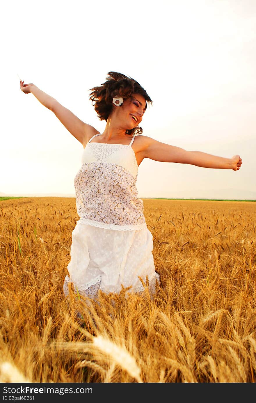 girl jumping