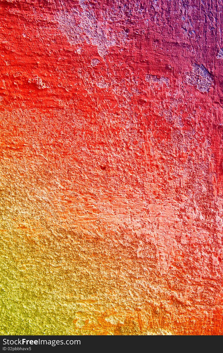 Red-yellow rough old concrete wall can be used as background. Red-yellow rough old concrete wall can be used as background.