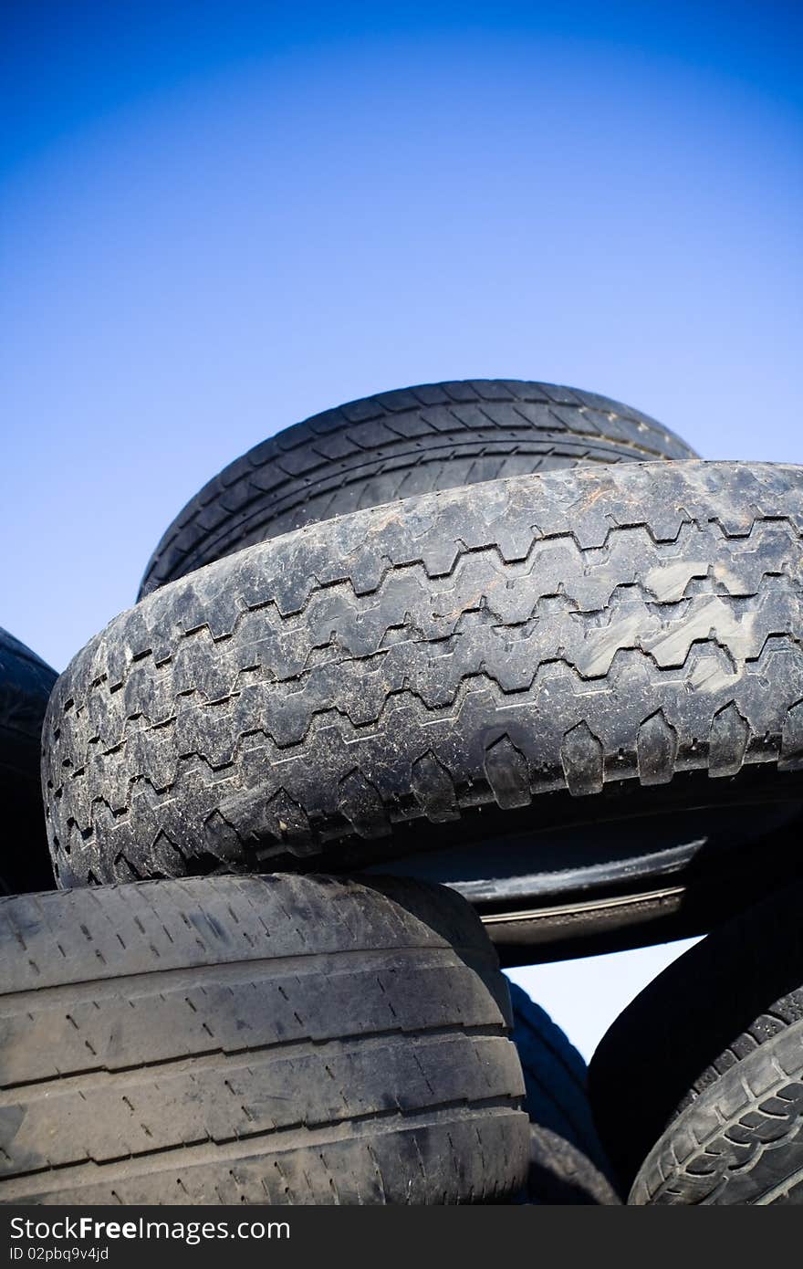 Tire recycling, landfill