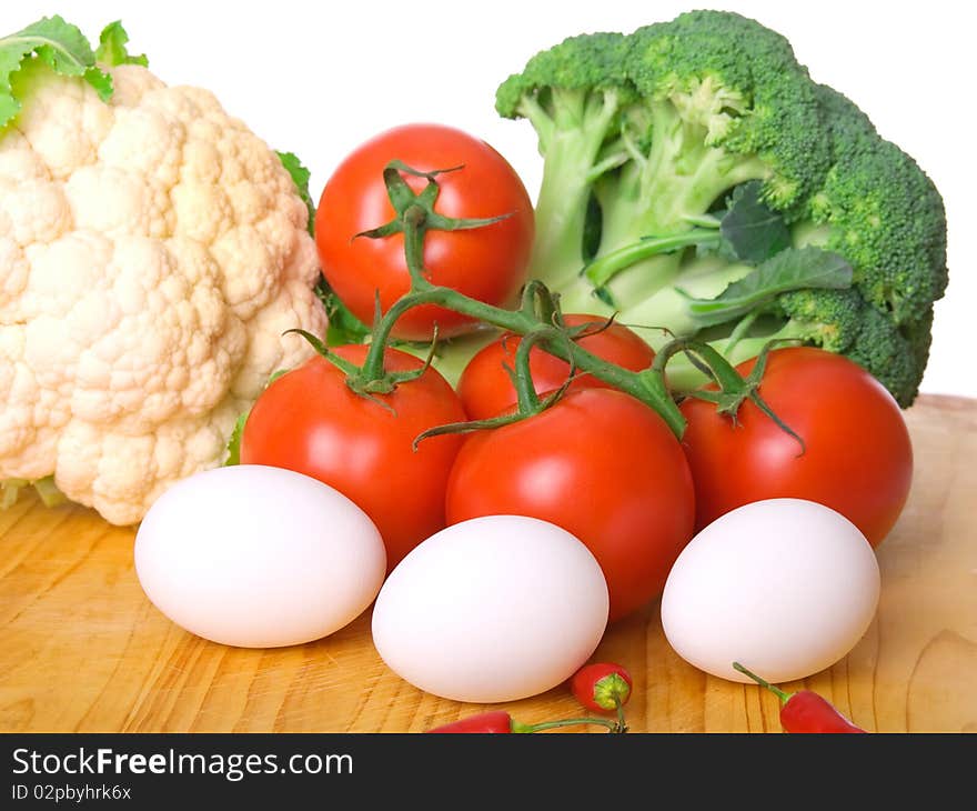 Fresh vegetables