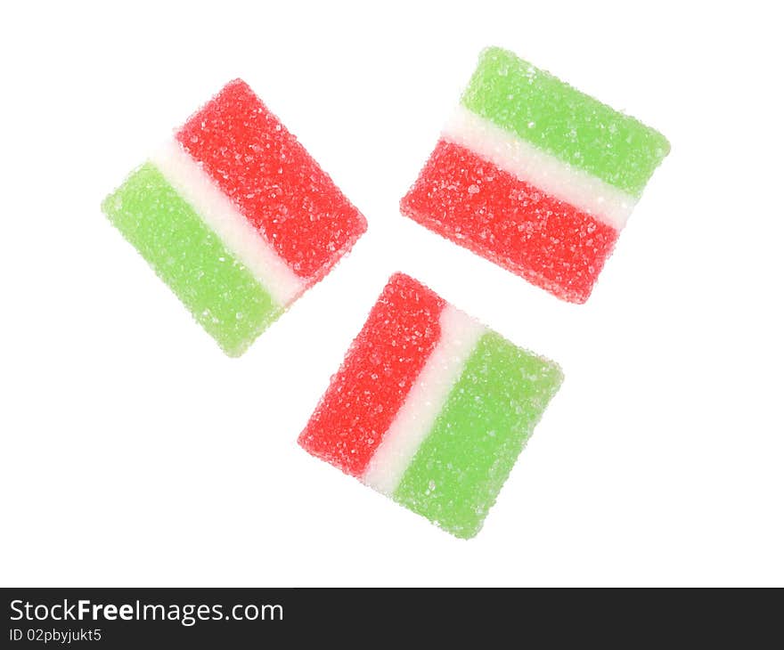 Colorful Fruit-paste Sweets