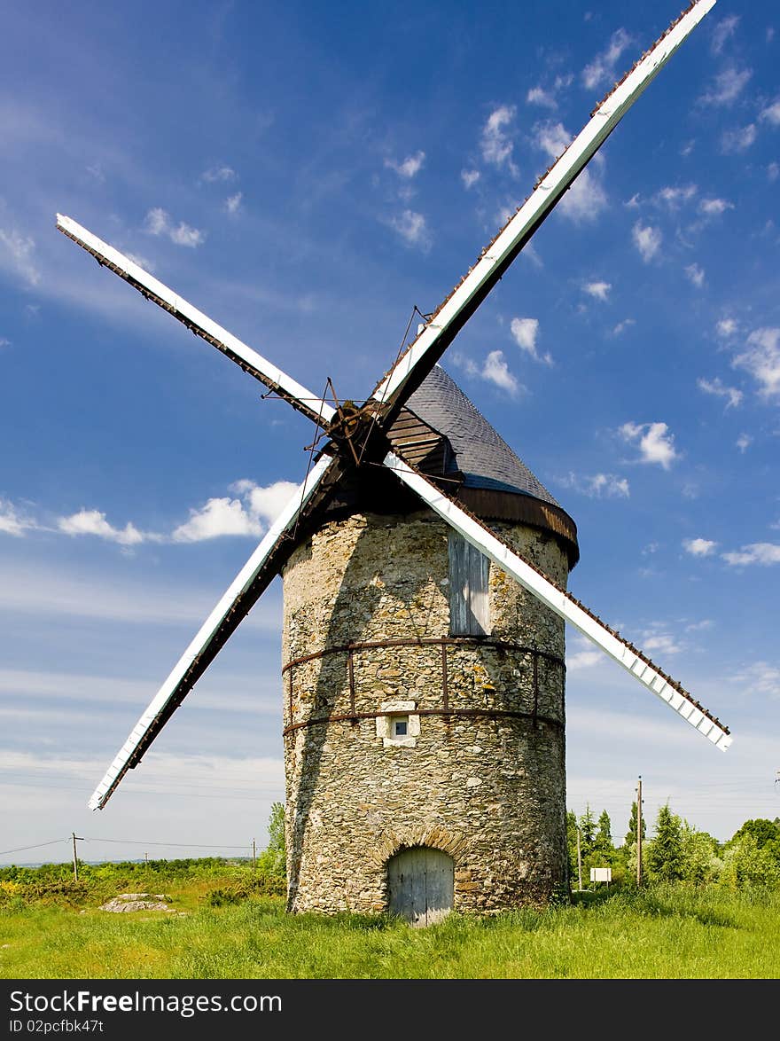 Windmill In France