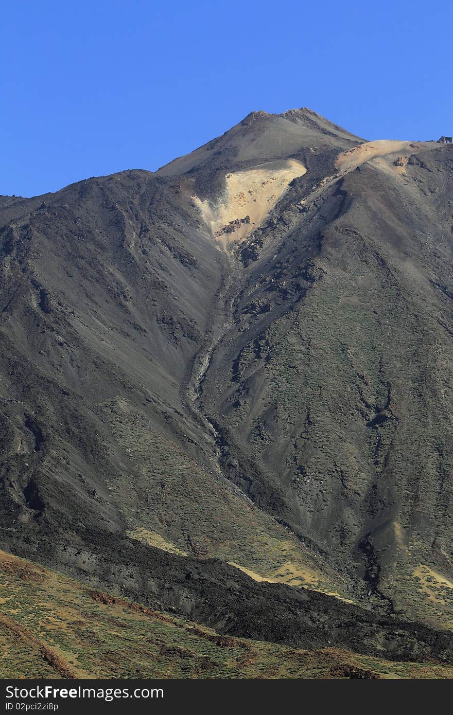 Teide, The Highest Hill Of Spain