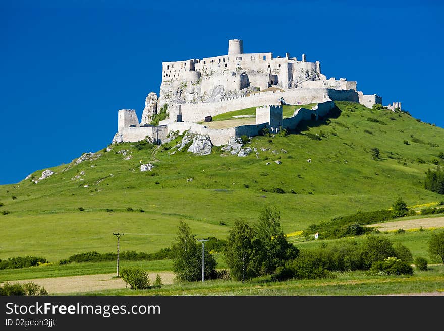 Spissky Castle in Slovak Republic