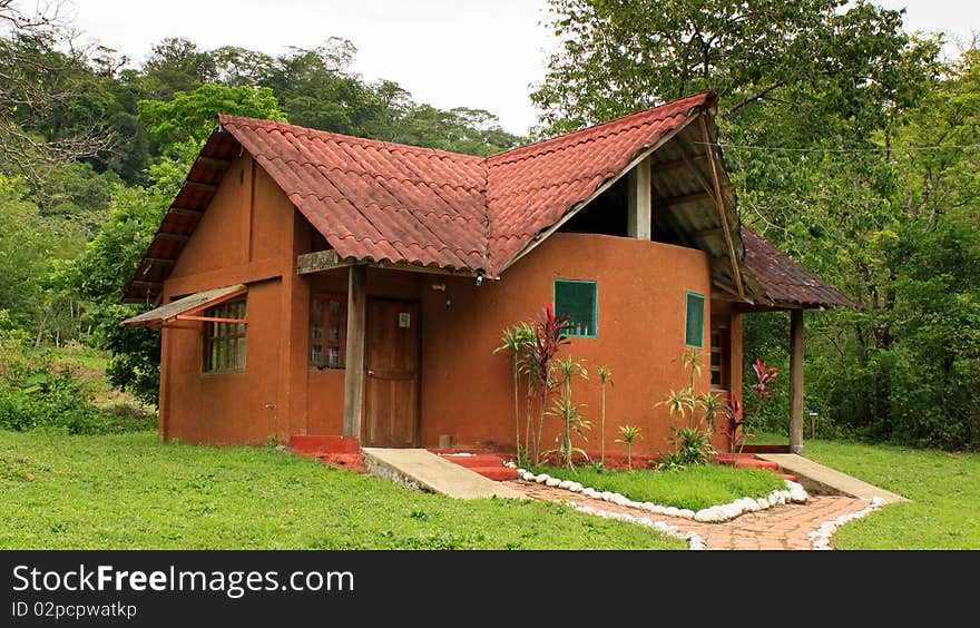 Small comfortable cottage in tropics. Small comfortable cottage in tropics