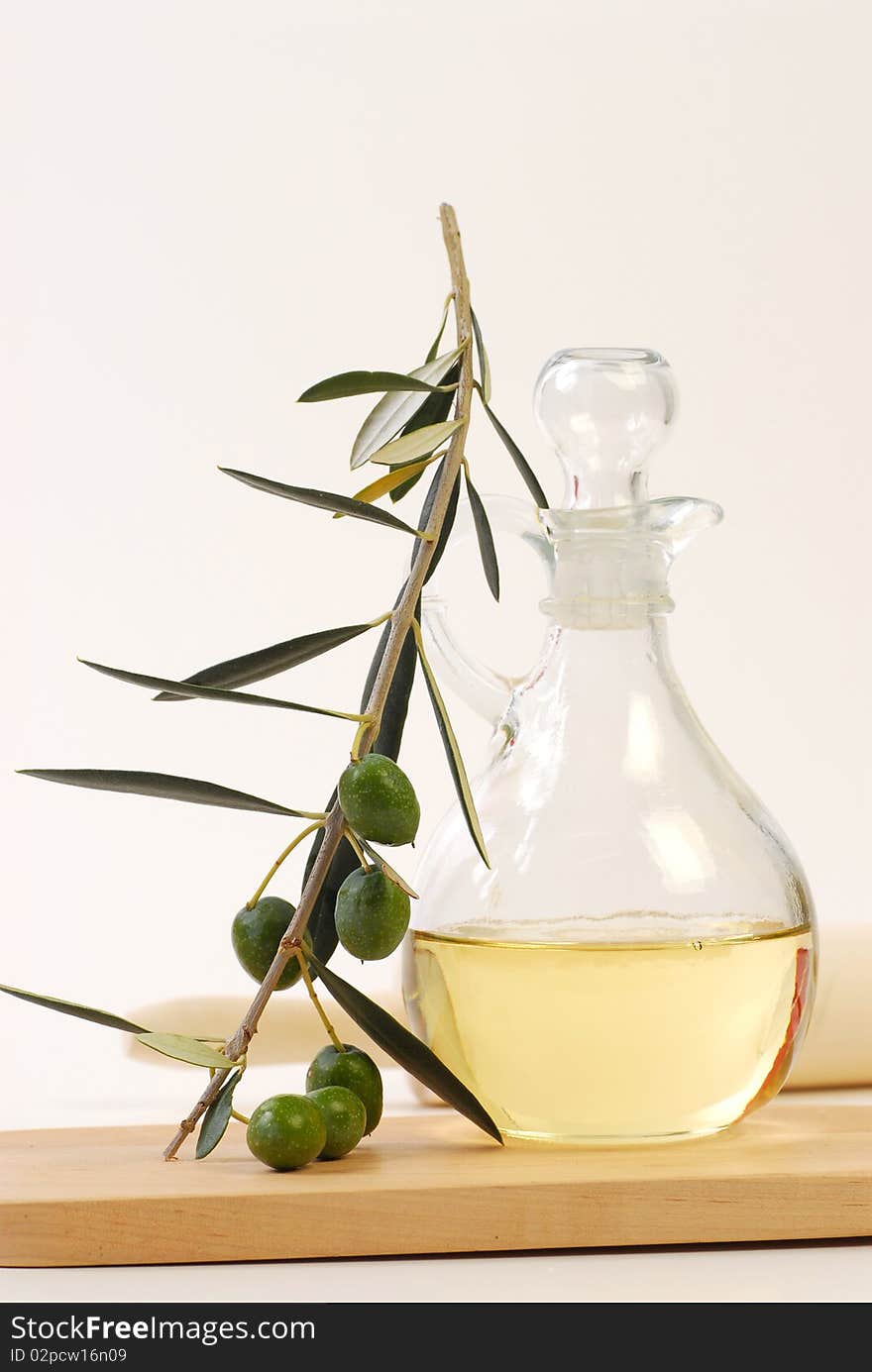 Olive oil bottle