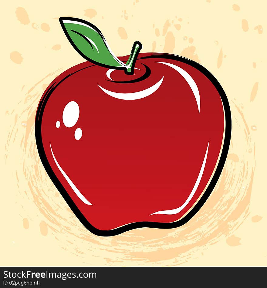 Red apple