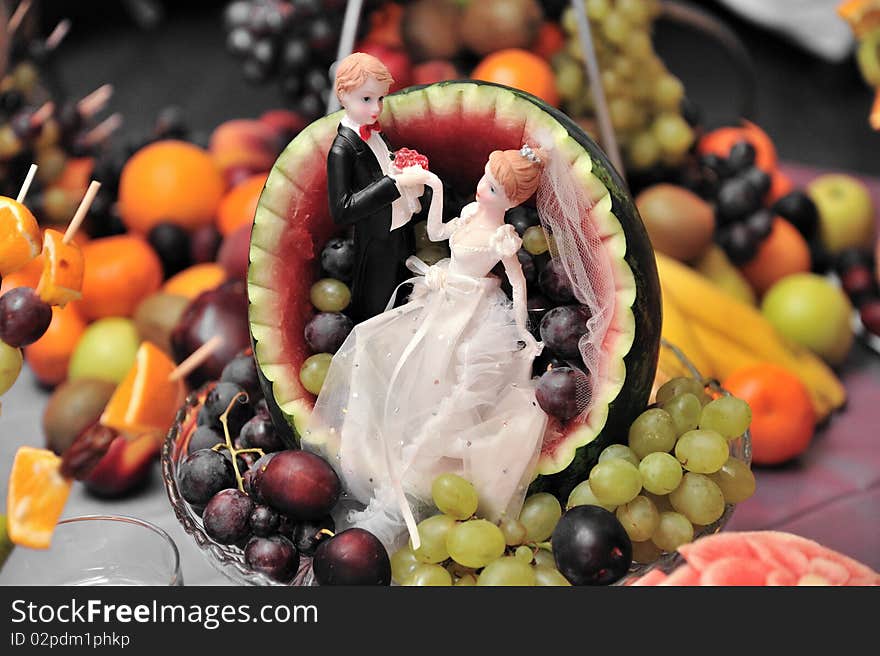 Fruit Wedding Plate