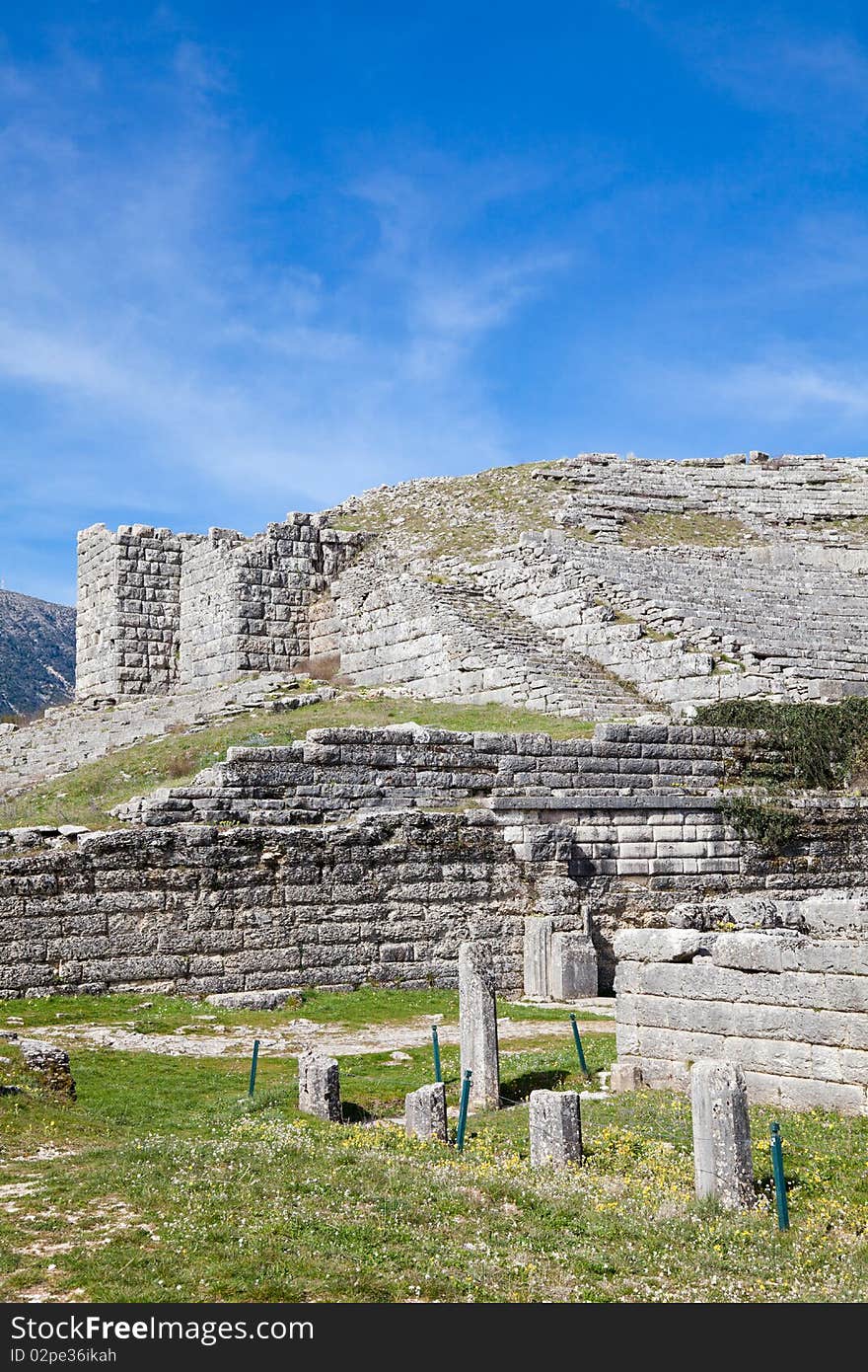 The ancient theater at Dodoni