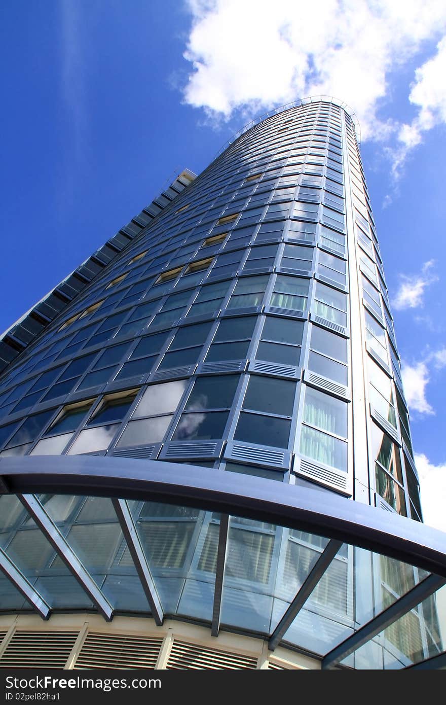 Image of a city modern building in london. Image of a city modern building in london