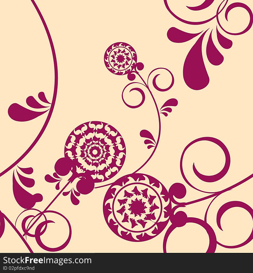 Seamless Floral background