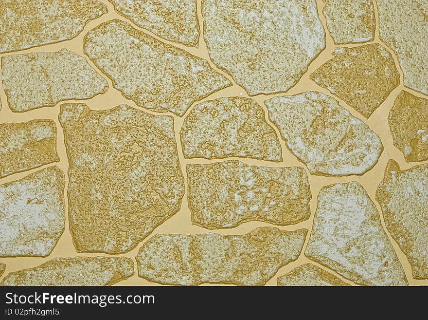 Background with yellow stone texture