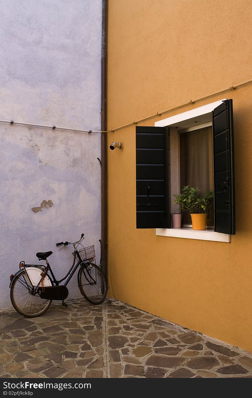 Details from Italy - Traditional Narrow Street