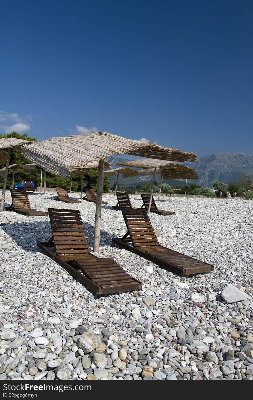 Beach on Bar in montenegro. Beach on Bar in montenegro