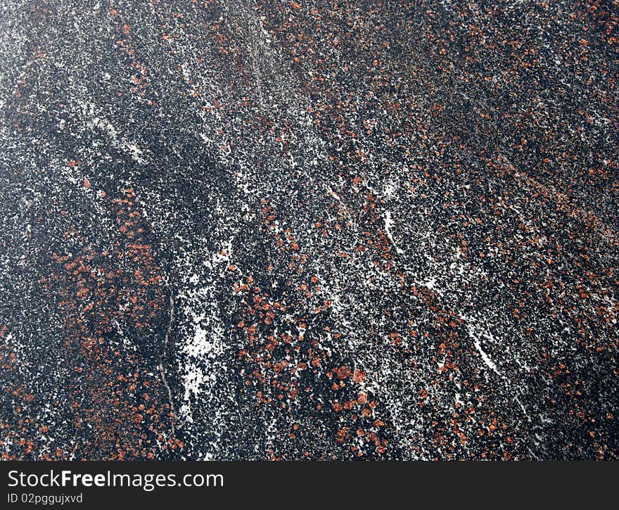 Granite texture from stone block Photo taken on: 01.07.2010