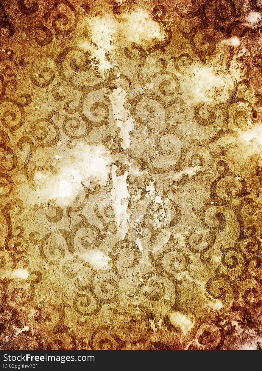 Vintage patternt background