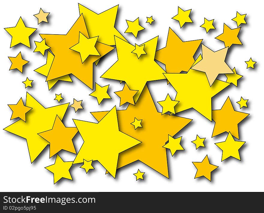 Yellow stars