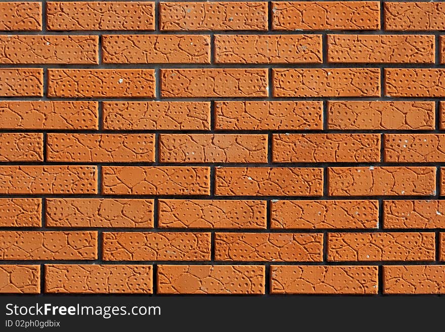 Detail of brick wall at home. Texture, background. Detail of brick wall at home. Texture, background