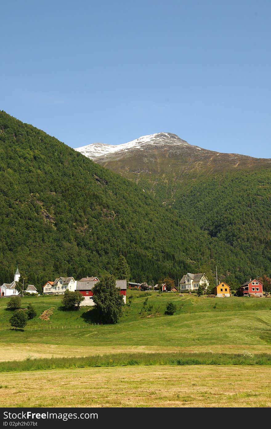 Village of Loen on Nordfjord