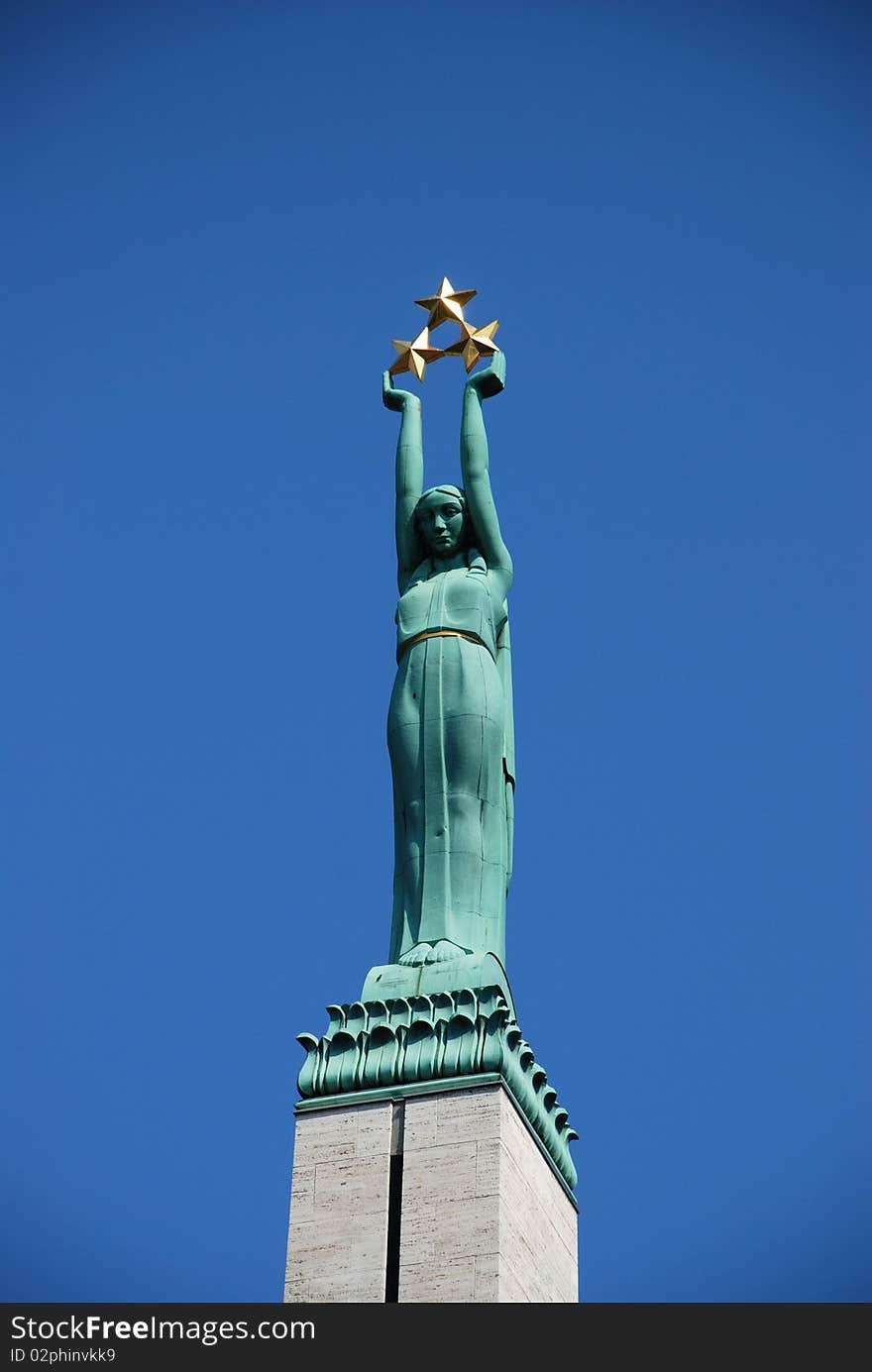 Statue of Liberty, Riga, Latvia