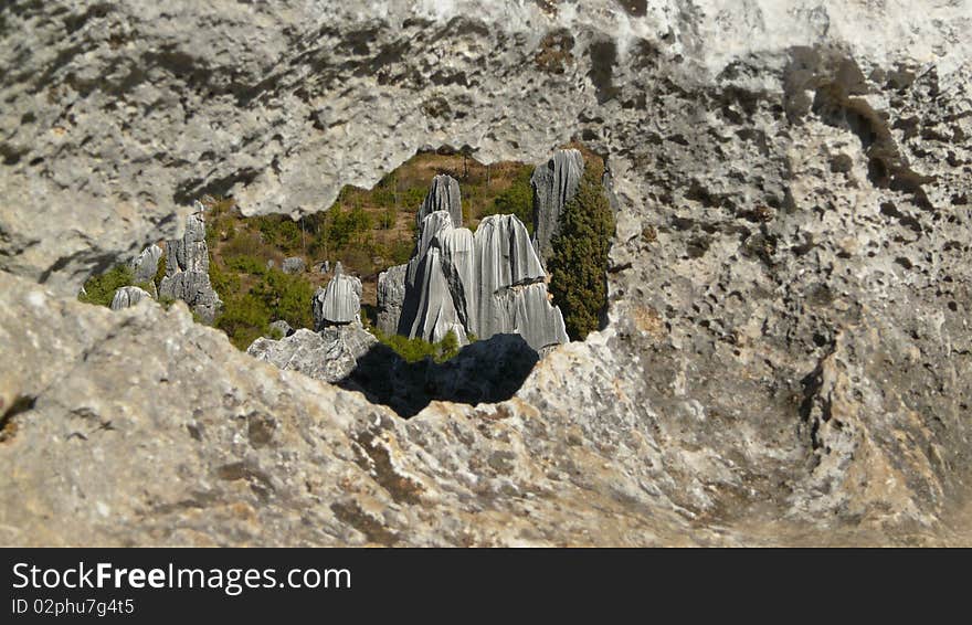 Shilin stone forest