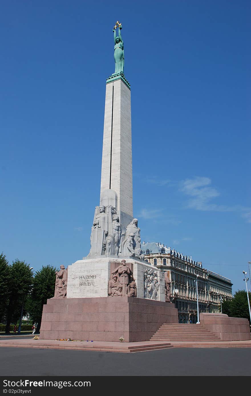 Statue of Liberty, Riga, Latvia