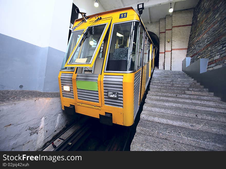 The funicolare / Cable car