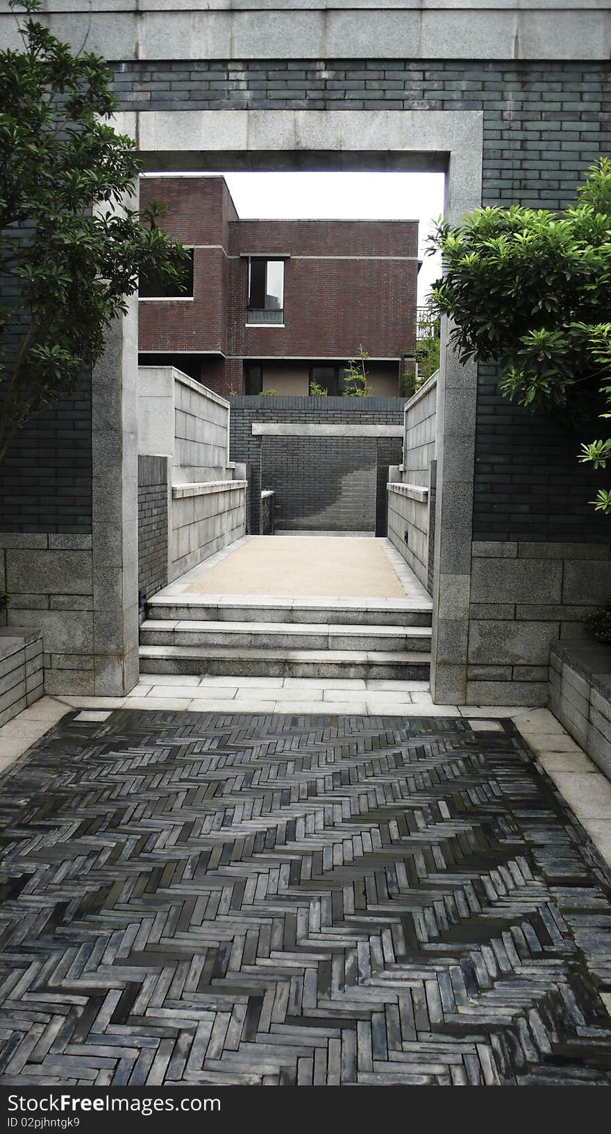 Door of chinese traditional garden. Door of chinese traditional garden