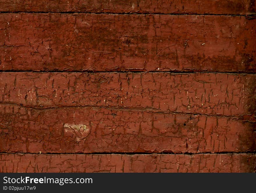 A old wooden texture, red. A old wooden texture, red