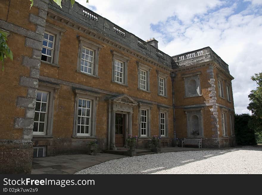 Entrance to Farnborough Hall