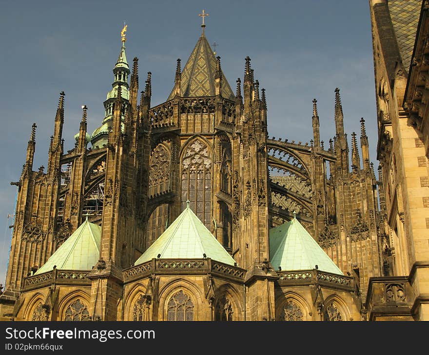 Prague (Czech republic) - cathedral on Prague castel