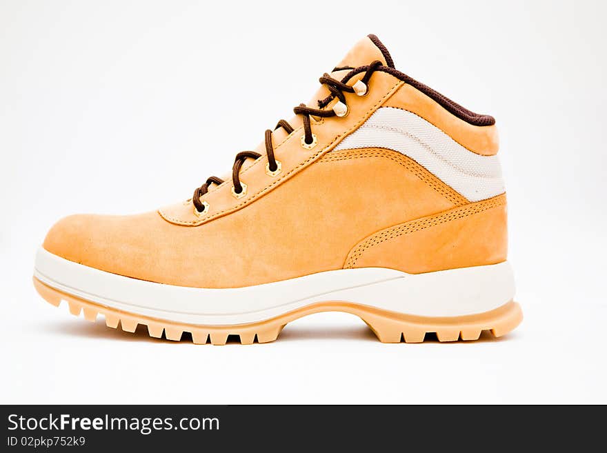 Peach-yellow Hiking Boot