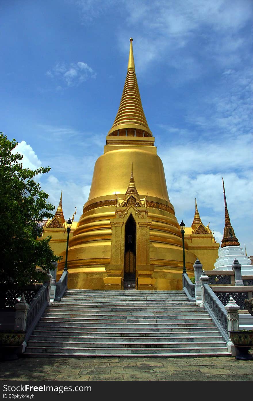 Pagoda,granpalace thailand