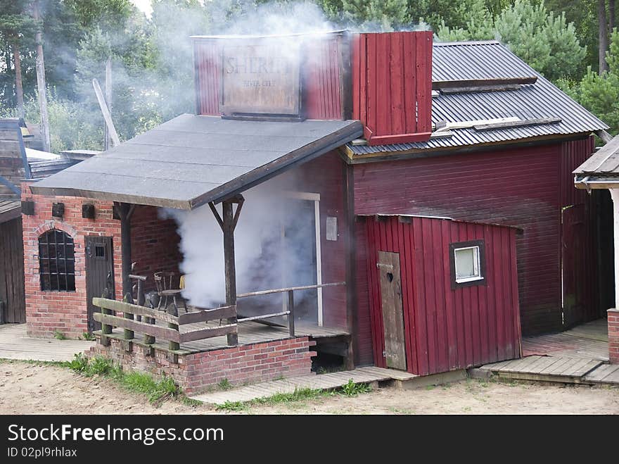 From a show in an western village in Sweden. From a show in an western village in Sweden.