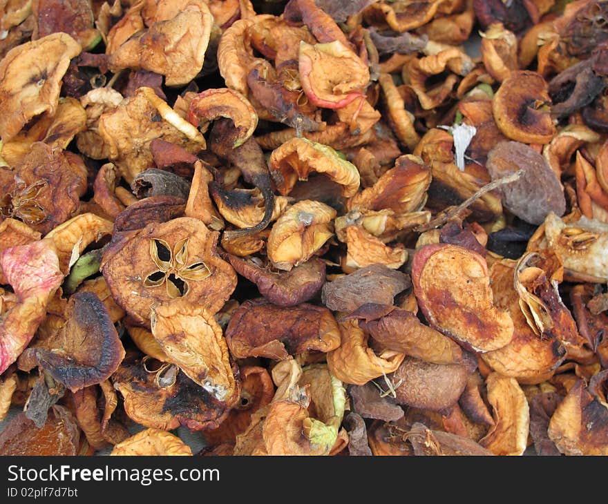 Dried fruits, natural