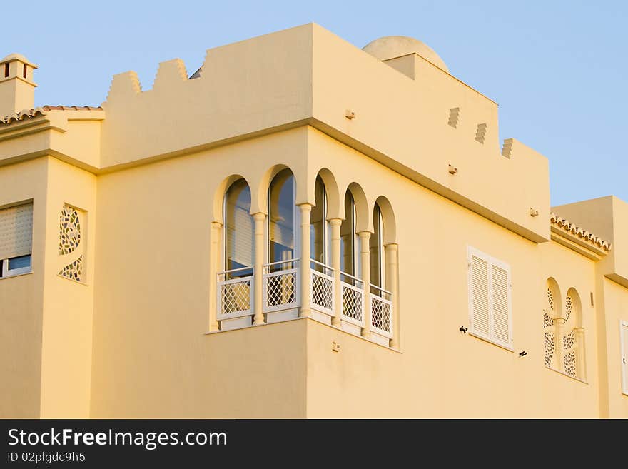 Arabian Style Artistic Building