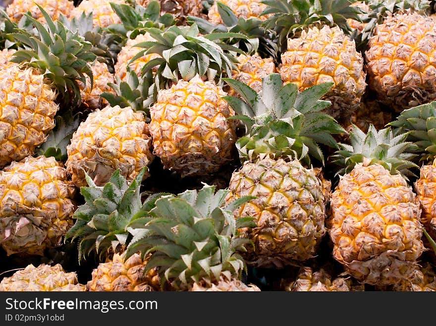 Thai fruit  in night market. Thai fruit  in night market