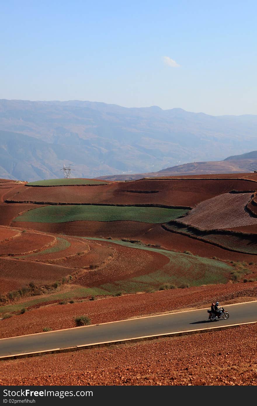 West of china