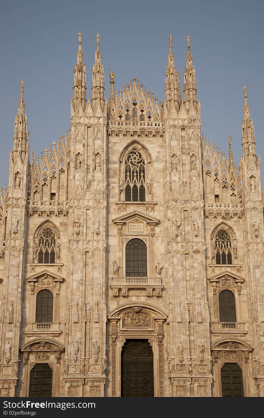 Facade of the Duomo Cathedral, Milan