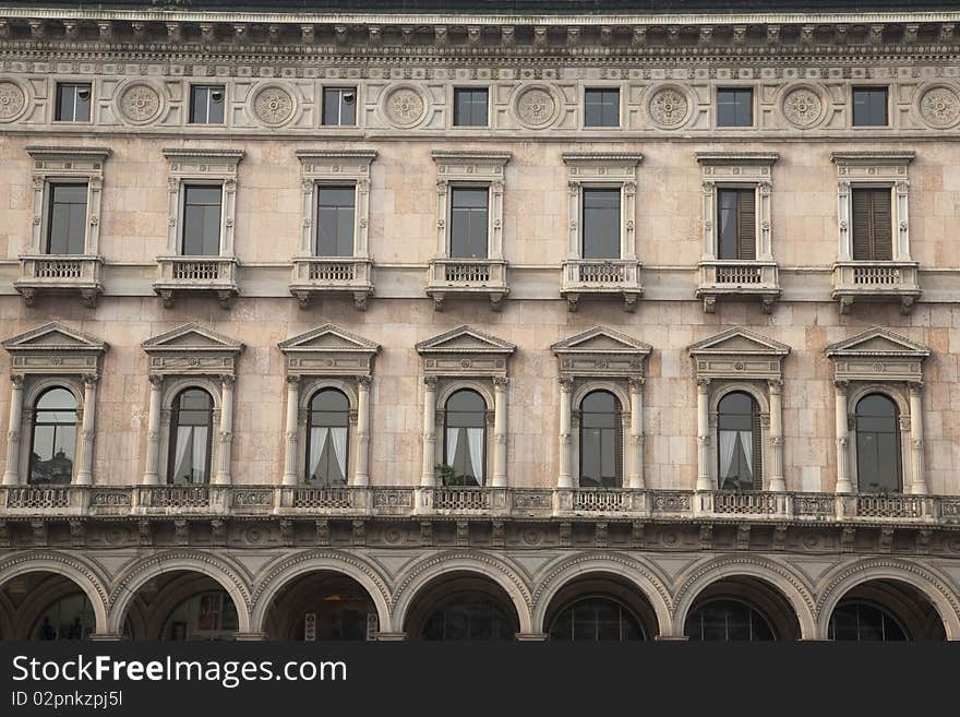 Facade on Duomo Square