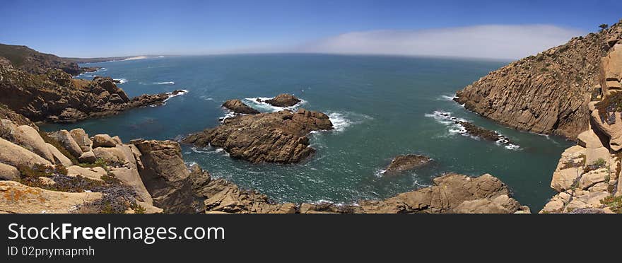 Bay Of Rocks Near Cabo Da Roca