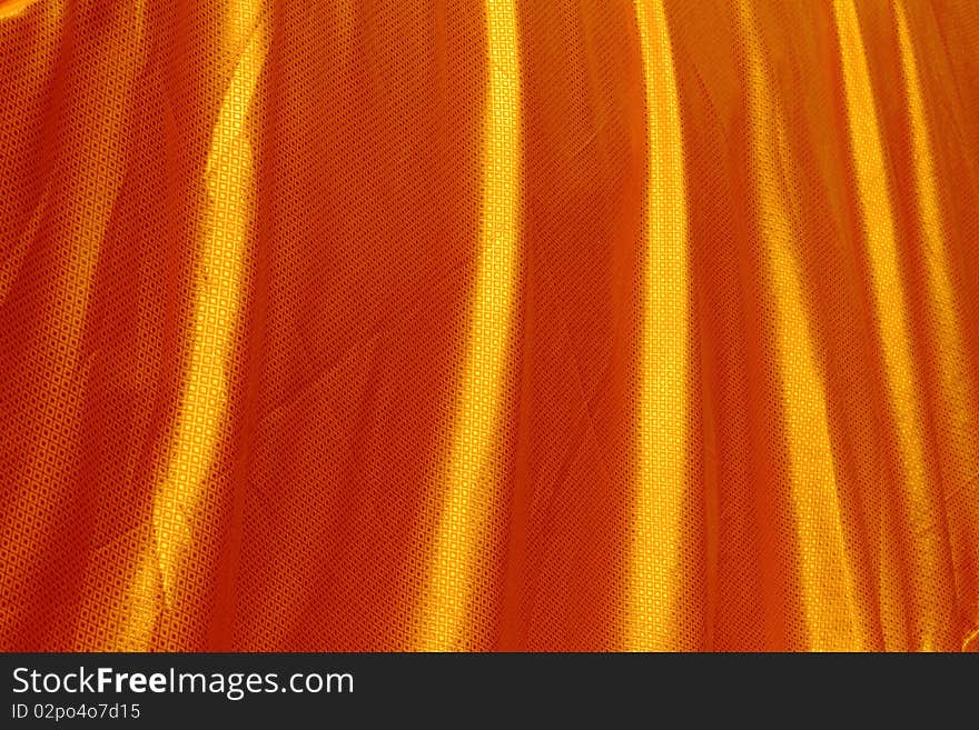 Robe of a buddhist monk texture