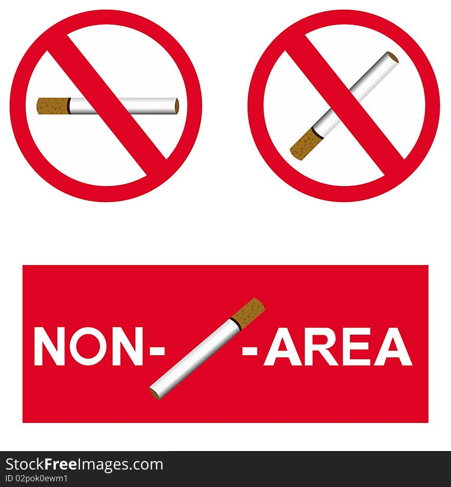 Non smoking area