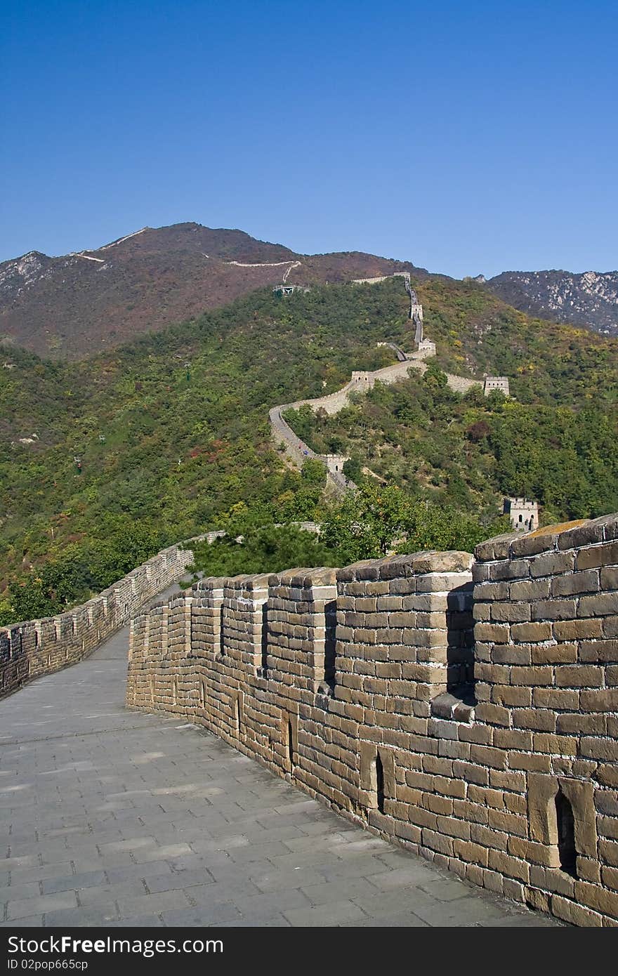 The Great Wall in China