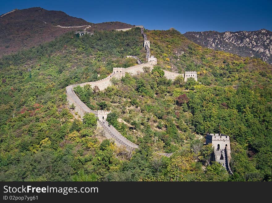 The Great Wall in China