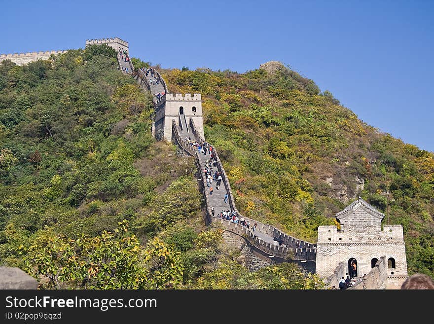 The Great Wall in China