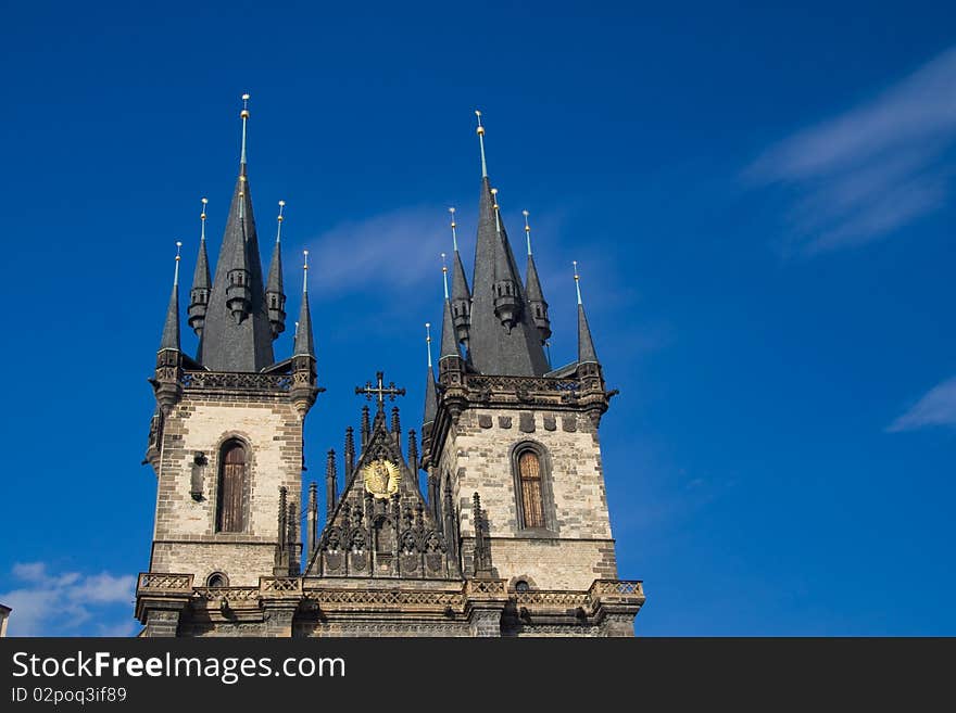 Tyn church in Prague